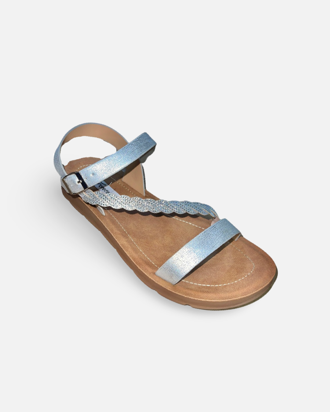 Forever Reform Braid Rhinestone Sandal