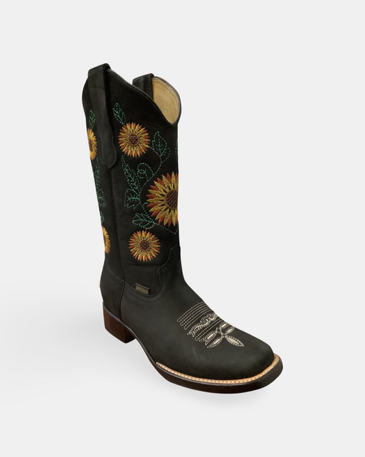 Chaparral Girasoles Women Black Boot