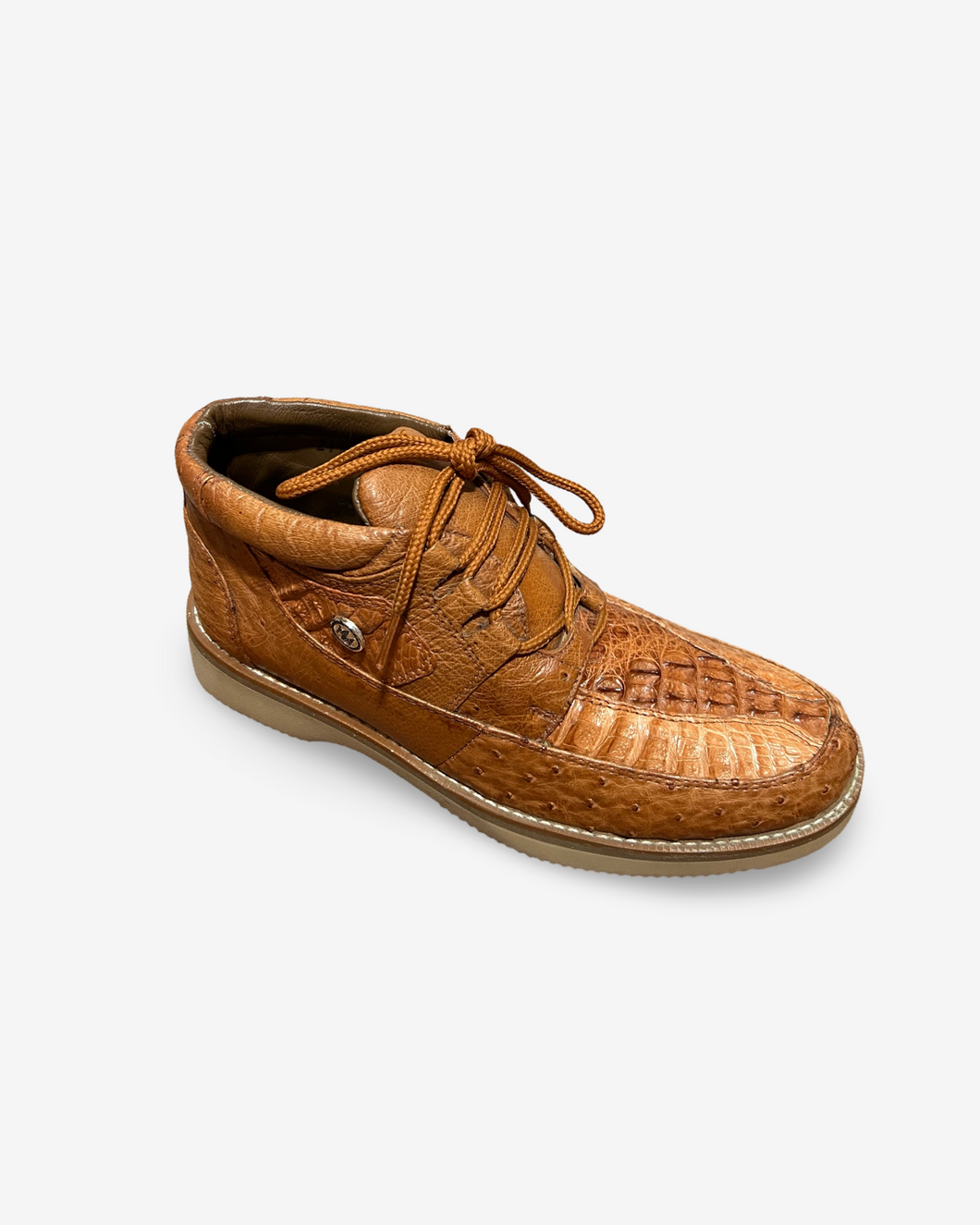 Montana Ostrich/Cayman Exotic Shoes