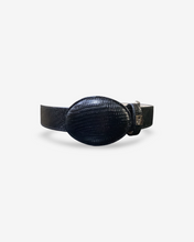 Load image into Gallery viewer, Arles 013 Armadillo Print Leather Belt
