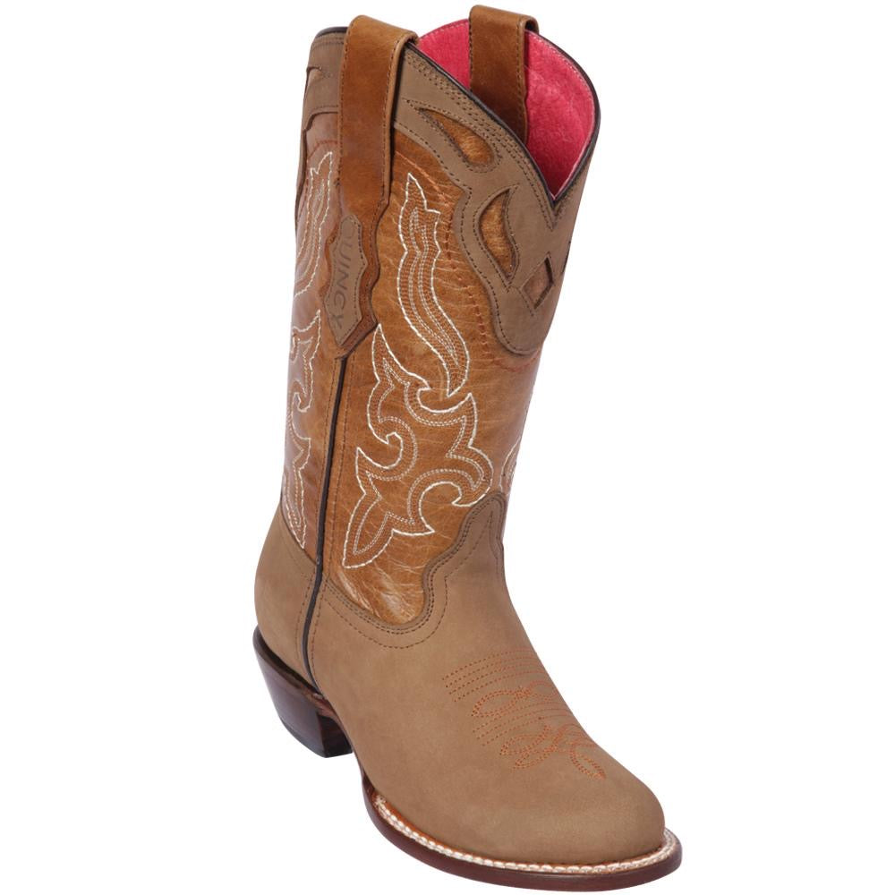 Quincy Q3126231 Tan Square Toe Women Boot