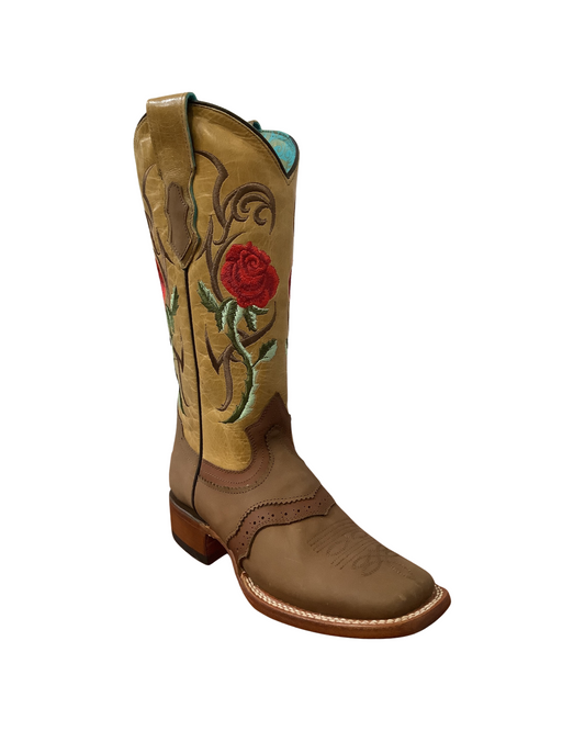 Quincy Honey Roses Western Boot On Sale*