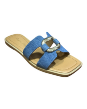 Load image into Gallery viewer, Soda Gold Buckle Sandals
