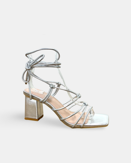Forever Original Lace-Up Block Heel
