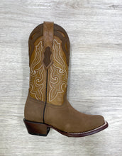 Load image into Gallery viewer, Quincy Tan Square Toe Women Western Boot On Sale*
