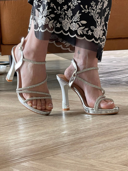 Forever Division Rhinestone Heel