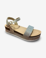 Load image into Gallery viewer, Forever Lajolla-86 Platform Rhinestone Sandals
