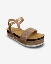 Load image into Gallery viewer, Forever Lajolla-86 Platform Rhinestone Sandals
