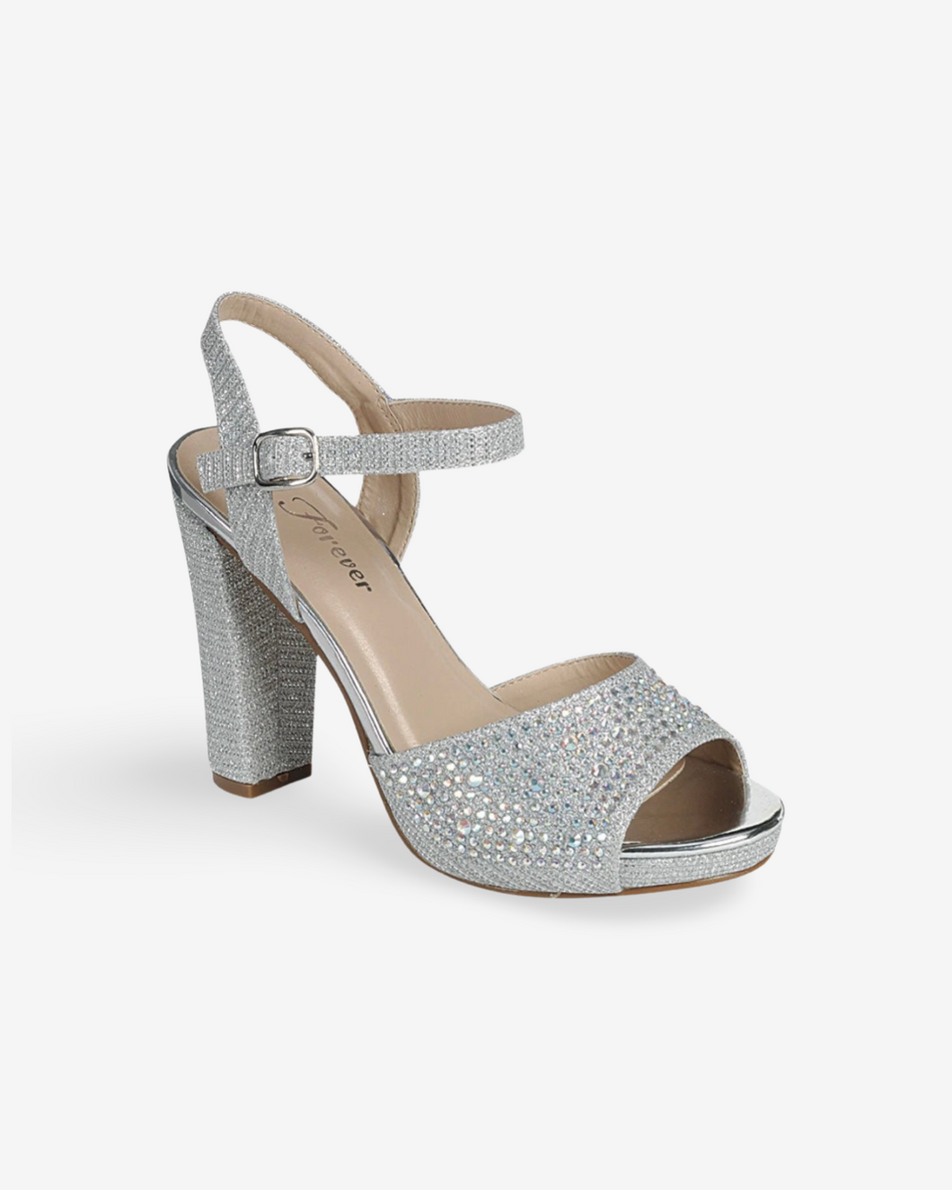Forever Scoble  Rhinestone Heel