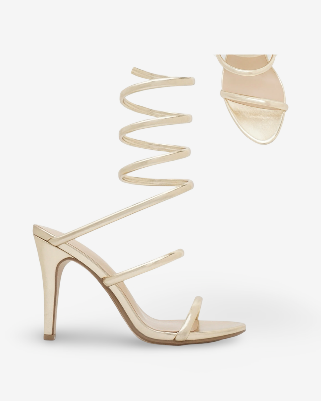 Soda Axis Lace-Up Heel