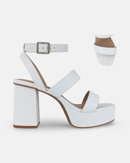 Soda Dudley Block Platform Heel