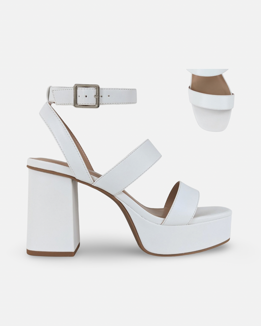 Soda Dudley Block Platform Heel