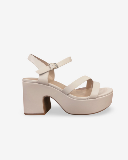 Soda Kura Block Platform Heel Sandal