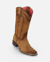 Load image into Gallery viewer, Quincy Q3126231 Tan Square Toe Women Boot
