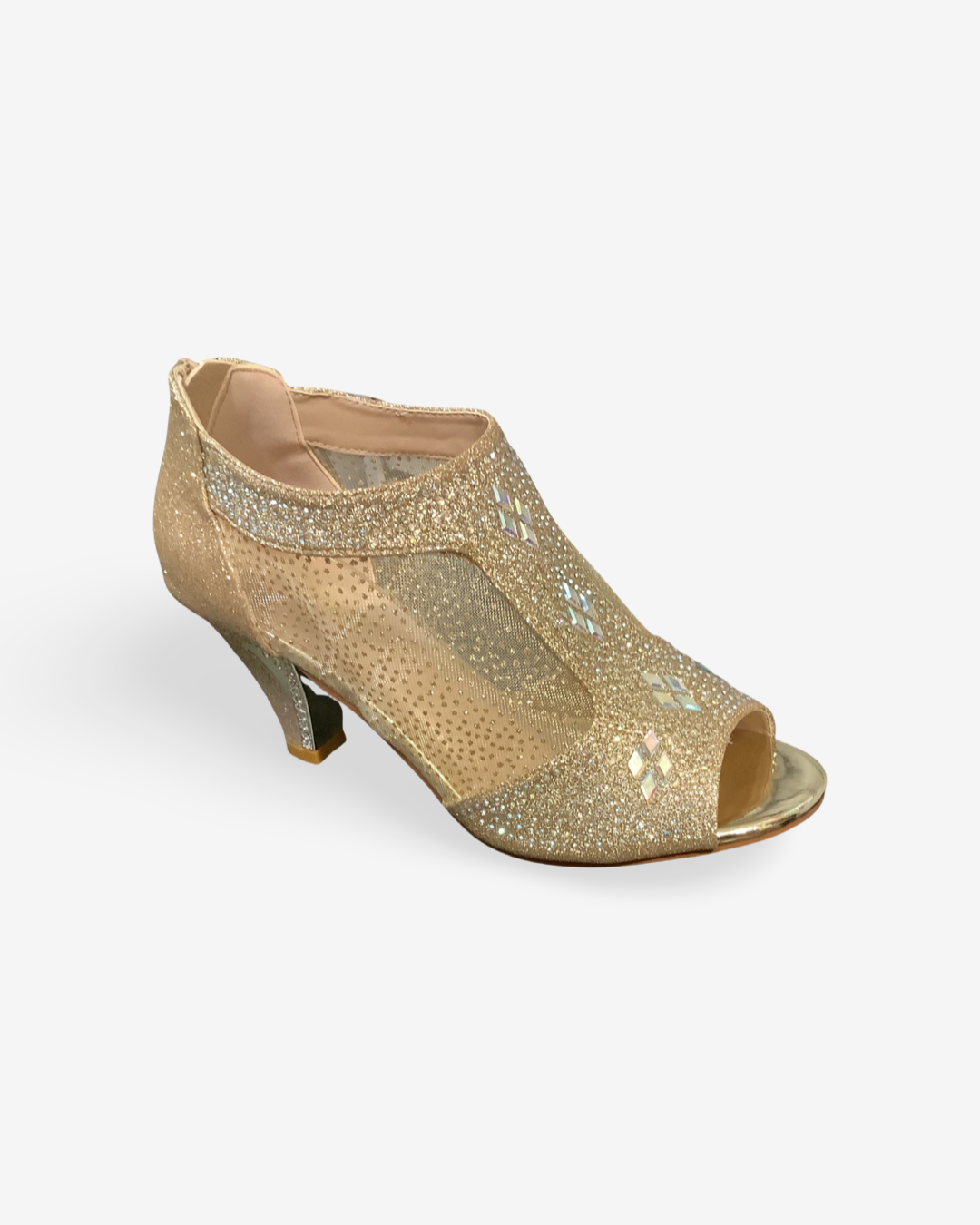 Delicacy on sale rhinestone shoes