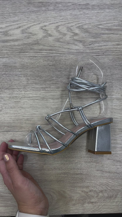 Forever Original Lace-Up Block Heel