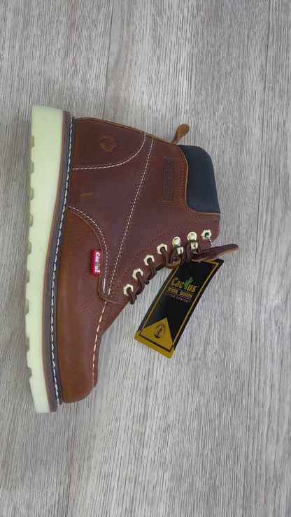 Cactus 6022M Light Brown Work Boot