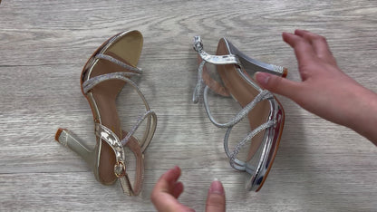 Forever Division Rhinestone Heel