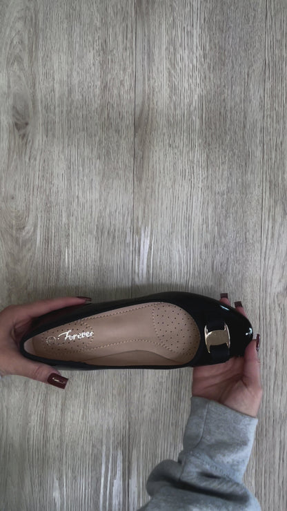Forever Mary Jane Chunky Heel Pump