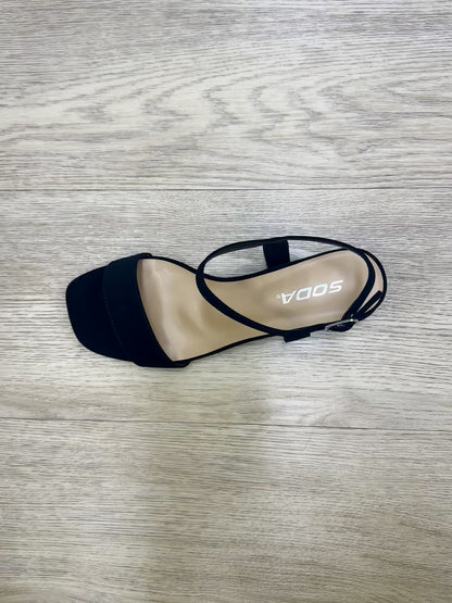 Soda Episode Short Block Heel