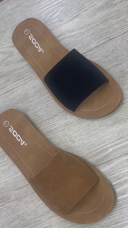 Soda Efron Slide Sandal
