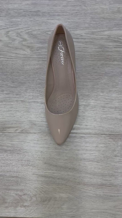 Forever Grande Low pointed Heel