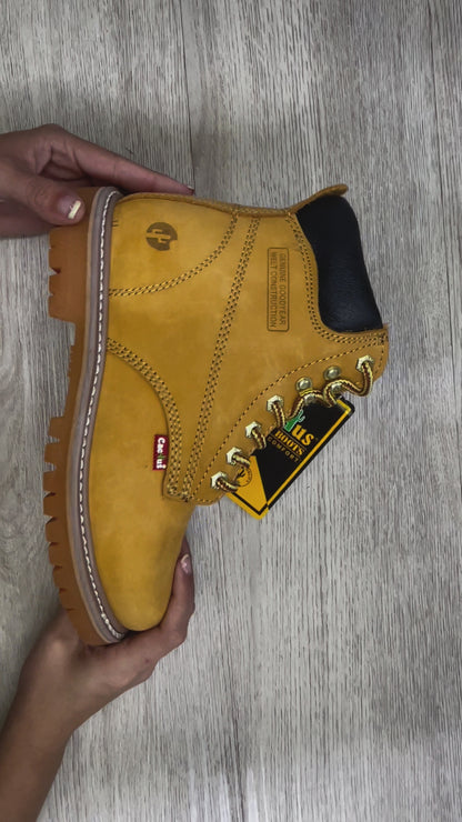 Cactus 611 Tan Men Work Boots