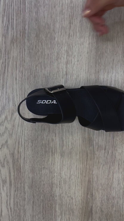 Soda Alyssa Platform Sandal