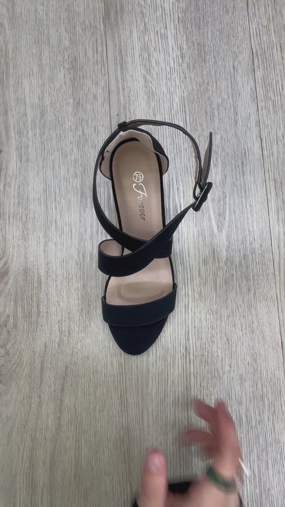 Forever Plamer Platform Heel