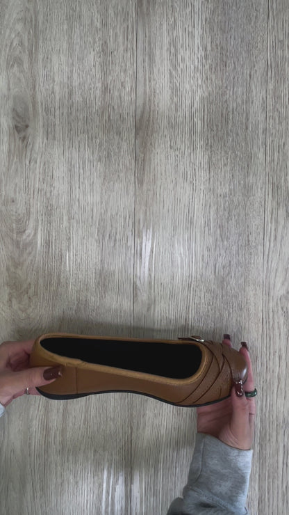 Forever Skinny Buckle Ballet Flat