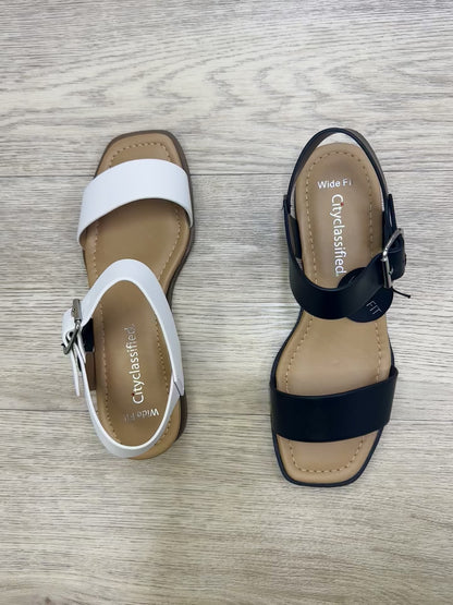 City Classified Chop Wide Fit Wedge