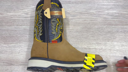 Chaparral 150-Casco “Steel Toe” Miel Boot