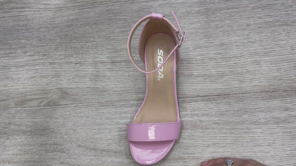 Soda Kid Coy Barbie Pink Heel