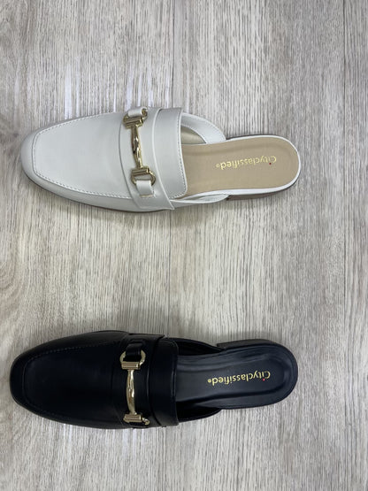 Soda Orbiter Slip On Mule Loafer