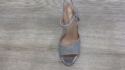 Forever Scoble  Rhinestone Heel