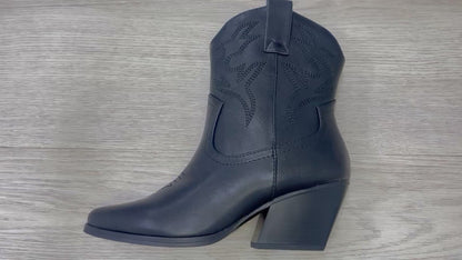 Soda Blazing Ankle Cowboy Boots