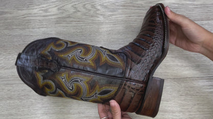 Arles BD704 Brown Men Boot