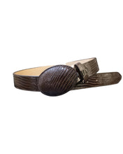 Load image into Gallery viewer, Arles 013 Armadillo Print Leather Belt
