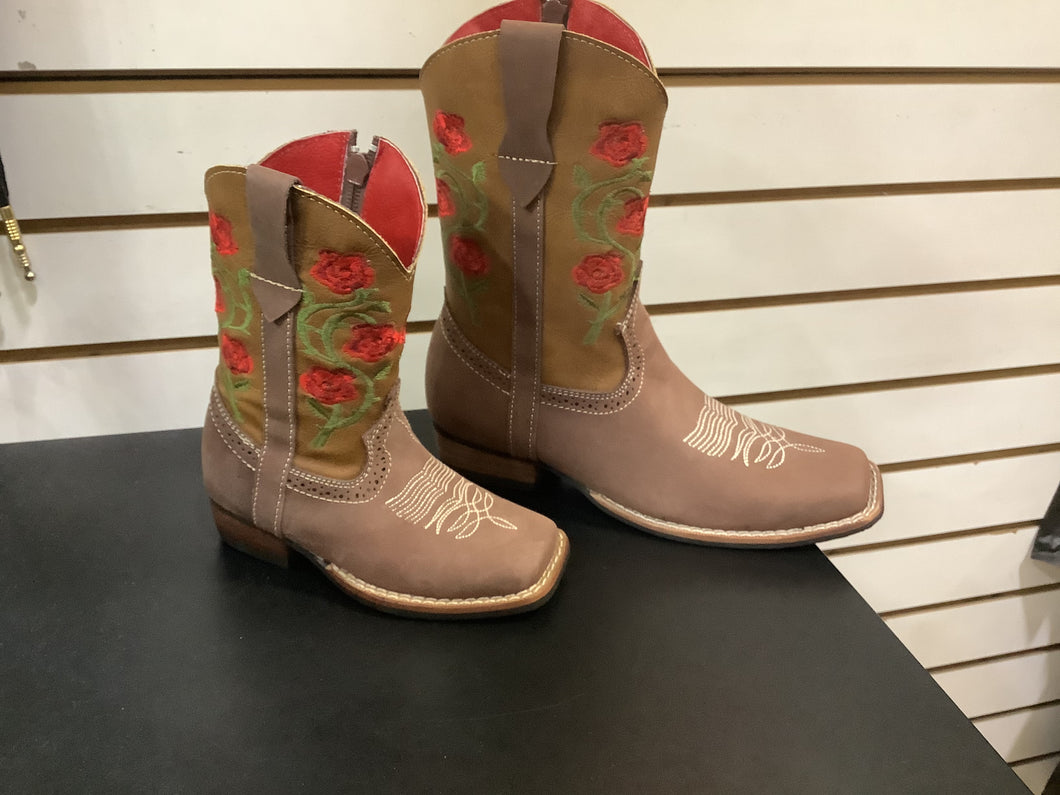 Arles JB52 Rosas Girls Boots