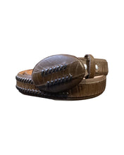 Load image into Gallery viewer, Chaparral Coco/Tejido Men Leather Belt
