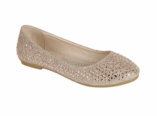Load image into Gallery viewer, Forever Sabina- 06 Rhinestone Ballet Flats
