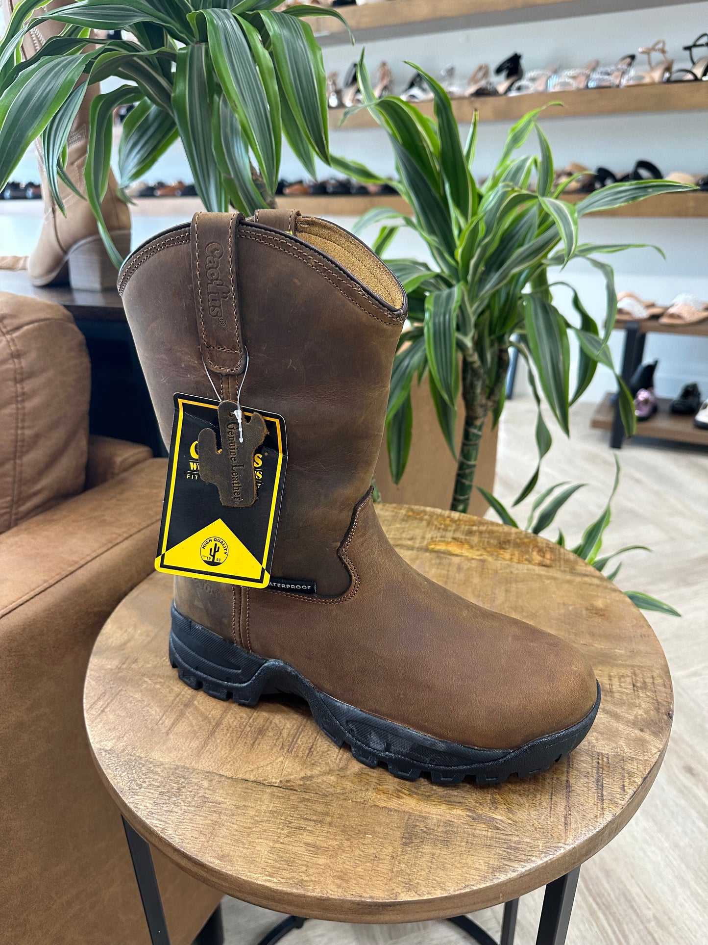 Cactus WP1025C* Waterproof & Steel Toe Dark Brown Boot